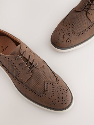 Chaussure à lacets Next en marron