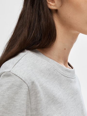 T-shirt SELECTED FEMME en gris