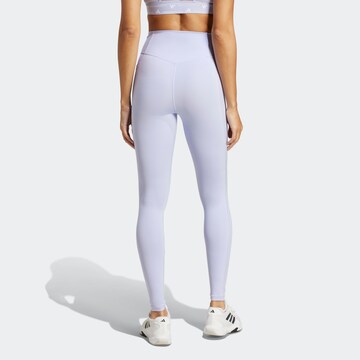 ADIDAS PERFORMANCE Skinny Sporthose in Lila