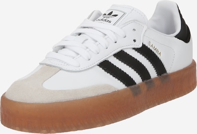 ADIDAS ORIGINALS Низкие кроссовки 'Samba' в Золотой / Черный / Естественный белый, Обзор товара