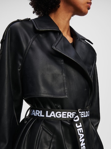 Cappotto di mezza stagione di KARL LAGERFELD JEANS in nero