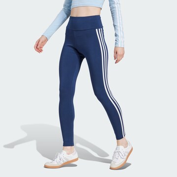 ADIDAS ORIGINALS Skinny Leggings in Blue: front