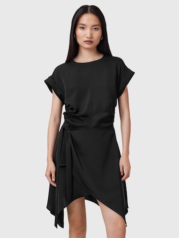 AllSaints Φόρεμα 'RIKO' σε μαύρο: μπροστά