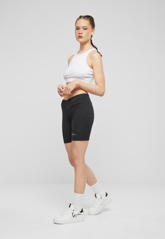Karl Kani Skinny Legginsy w kolorze czarny