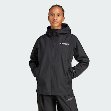 ADIDAS TERREX Outdoorjacke in Schwarz: Vorderseite
