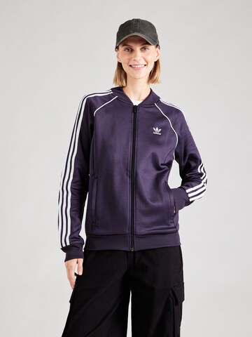 Veste de survêtement 'Adicolor Classics' ADIDAS ORIGINALS en violet : devant