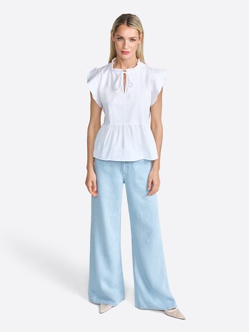 Rich & Royal Blouse in White
