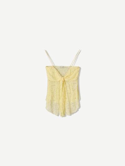 Top Bershka di colore giallo chiaro, Visualizzazione prodotti
