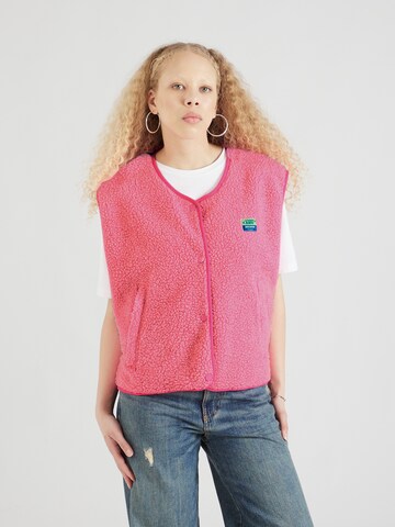 AMERICAN VINTAGE Vest 'Hoktown' in Pink: front