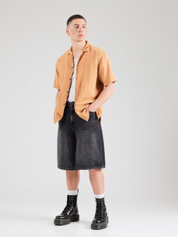 Only & Sons Loose fit Jeans 'ONSCarl Ball' in Black