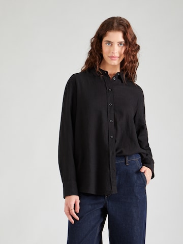 VERO MODA Blus 'Linn' i svart: framsida
