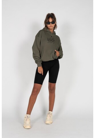 MJ Gonzales Sweatshirt 'Classic V.1' in Groen