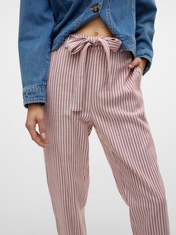 VERO MODA Slim fit Chino Pants 'VMLYA' in Red