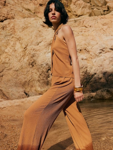 EDITED Top 'Charlott' in Brown