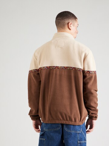Iriedaily - Ajuste regular Jersey 'Monte Noe' en marrón