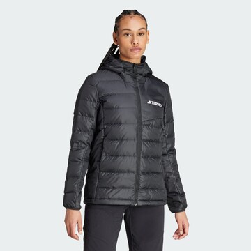 ADIDAS TERREX Outdoorjacke in Schwarz: Vorderseite