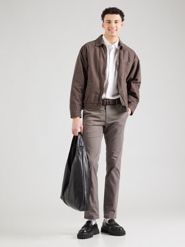 Coupe slim Pantalon chino BOSS en beige