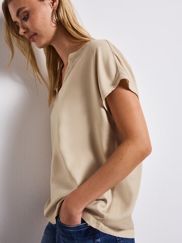 Chemisier STREET ONE en beige