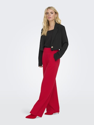 Wide leg Pantaloni con pieghe 'JDYGEGGO' di JDY in rosso