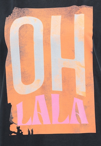 Key Largo Футболка 'Ohlala' в Черный