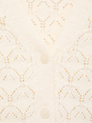 MANGO Knit cardigan 'SITO' in Beige