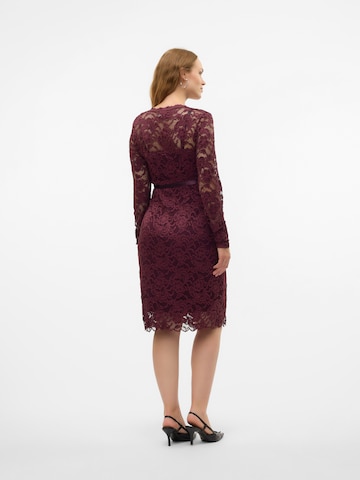 MAMALICIOUS - Vestido de gala 'MLMIvana Tess' en rojo