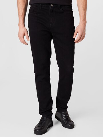 DAN FOX APPAREL - regular Vaquero 'Rico' en negro: frente