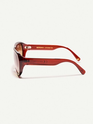 Bershka Sunglasses in Brown