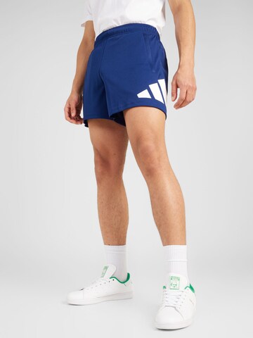 ADIDAS PERFORMANCE regular Παντελόνι φόρμας 'Essentials' σε μπλε: μπροστά