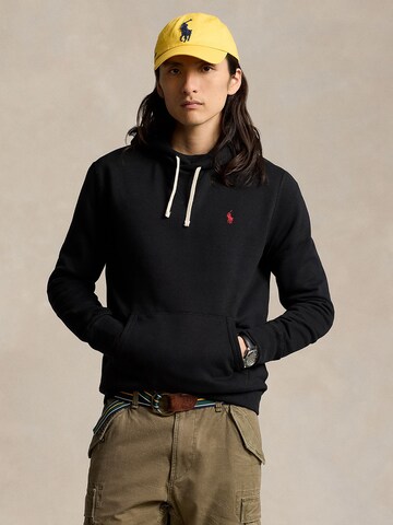 Coupe regular Sweat-shirt Polo Ralph Lauren en noir : devant