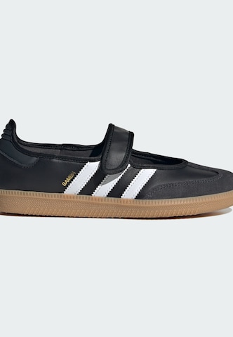 ADIDAS ORIGINALSOtvorene balerinke 'Samba' - crna boja