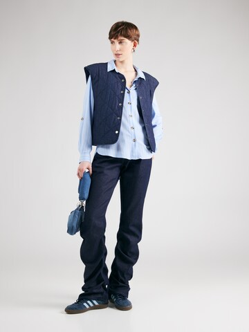 MSCH COPENHAGEN Vest 'Meika Lysandra' in Blue