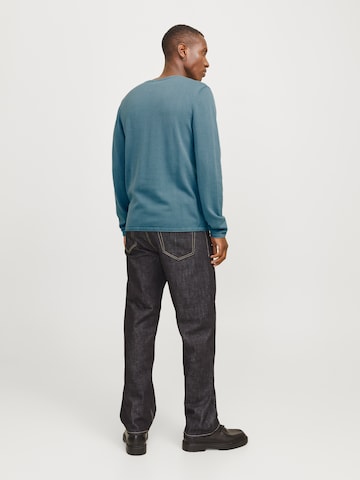 Regular fit Pullover 'JJELeo' di JACK & JONES in blu