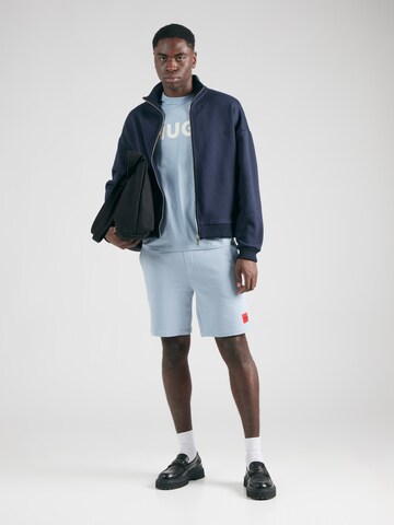 HUGO Regular Broek 'Diz' in Blauw