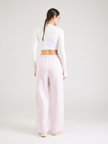Reebok Wide leg Sportbyxa 'IDENTITY' i lila