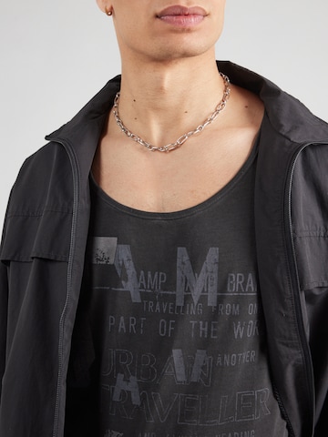 CAMP DAVID Shirt in Zwart