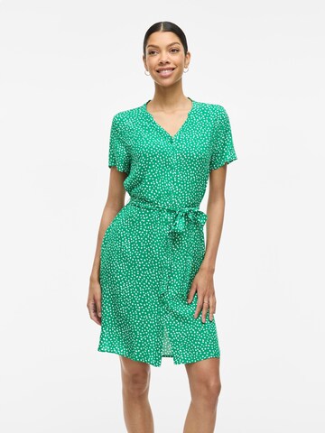 Robe-chemise VILA en vert : devant