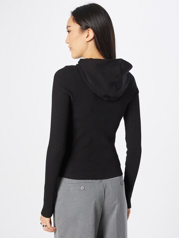 WEEKDAY Sweat jacket in Black
