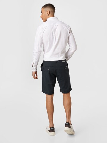 Iriedaily Regular Chino trousers 'Golfer Chambray' in Blue