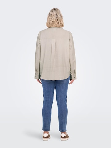 Chemisier 'CARYasmin' ONLY Carmakoma en beige