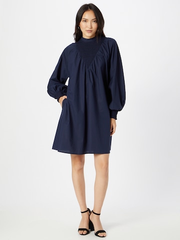 NUÉ NOTES Shirt Dress 'Brody' in Blue: front
