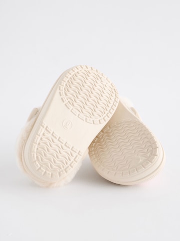 Next Slippers in White