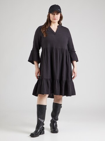ONLY Carmakoma Kleid 'CARTHYRA' in Grau: Vorderseite