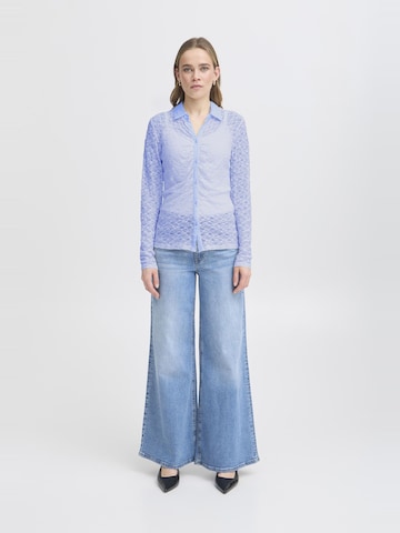 ICHI - Blusa ' IXLACEY ' en azul