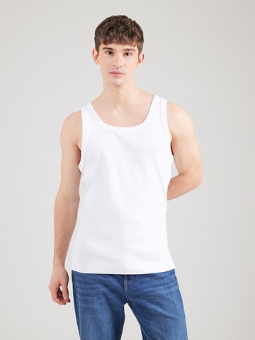 NN07 - Camisa 'Mick' em branco: frente