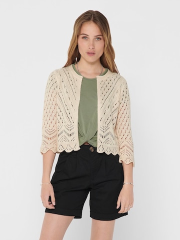 Cardigan 'Sun' JDY en beige : devant
