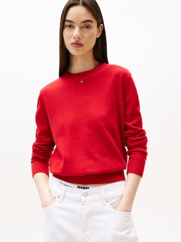 Tommy Jeans Свитер 'ESSENTIAL' в Красный: спереди