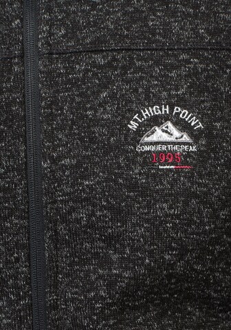 Man's World Fleece Jacket in Grey
