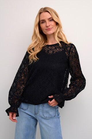 Kaffe Bluse 'Thea' in Schwarz: Vorderseite