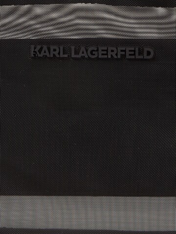 juoda Karl Lagerfeld Paplūdimio krepšys